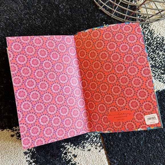 *NEW JOURNAL* ANTHROPOLOGIE Marianne A Rodriquez Hardcover in VIBRANT Navy Multi - Picture 5 of 7